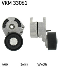 VKM 33061 Napínacia kladka rebrovaného klinového remeňa SKF