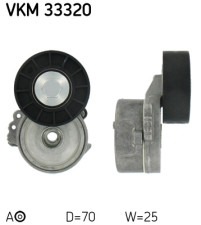 VKM 33320 Napínacia kladka rebrovaného klinového remeňa SKF