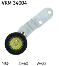 VKM 34004 Napínacia kladka rebrovaného klinového remeňa SKF