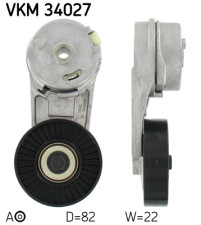 VKM 34027 Napínacia kladka rebrovaného klinového remeňa SKF