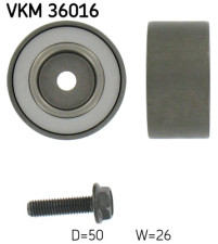 VKM 36016 Vratná/vodiaca kladka rebrovaného klinového remeňa SKF