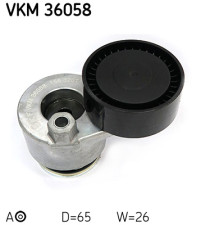 VKM 36058 Napínacia kladka rebrovaného klinového remeňa SKF
