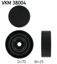 VKM 38004 Vratná/vodiaca kladka rebrovaného klinového remeňa SKF