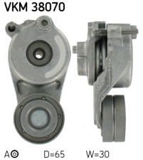 VKM 38070 Napínacia kladka rebrovaného klinového remeňa SKF