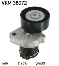 VKM 38072 Napínacia kladka rebrovaného klinového remeňa SKF