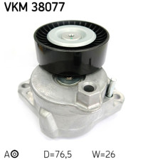 VKM 38077 Napínacia kladka rebrovaného klinového remeňa SKF