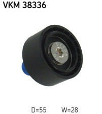 VKM 38336 Vratná/vodiaca kladka rebrovaného klinového remeňa SKF