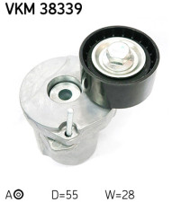 VKM 38339 Napínacia kladka rebrovaného klinového remeňa SKF