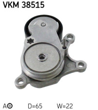 VKM 38515 Napínacia kladka rebrovaného klinového remeňa SKF