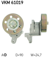 VKM 61019 Napínacia kladka rebrovaného klinového remeňa SKF