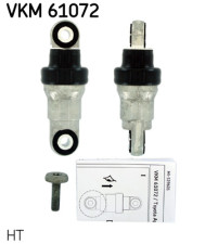 VKM 61072 Napínacia kladka rebrovaného klinového remeňa SKF