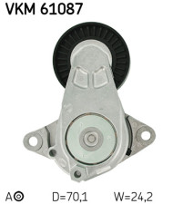 VKM 61087 Napínacia kladka rebrovaného klinového remeňa SKF