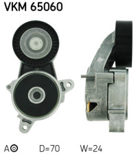 VKM 65060 Napínacia kladka rebrovaného klinového remeňa SKF