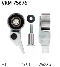 VKM 75676 Napínacia kladka ozubeného remeňa SKF
