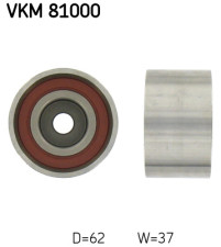 VKM 81000 Obehová/vodiaca kladka ozubeného remeňa SKF