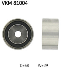 VKM 81004 Obehová/vodiaca kladka ozubeného remeňa SKF