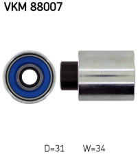 VKM 88007 Obehová/vodiaca kladka ozubeného remeňa SKF