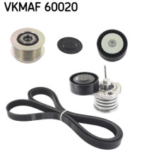 VKMAF 60020 Ozubený klinový remeň - Sada SKF