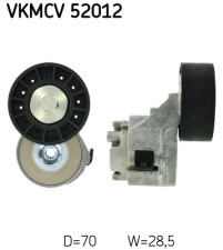 VKMCV 52012 Napínacia kladka rebrovaného klinového remeňa SKF