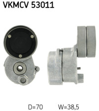 VKMCV 53011 Napínacia kladka rebrovaného klinového remeňa SKF