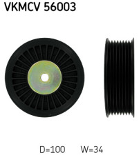 VKMCV 56003 Vratná/vodiaca kladka rebrovaného klinového remeňa SKF
