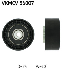 VKMCV 56007 Vratná/vodiaca kladka rebrovaného klinového remeňa SKF