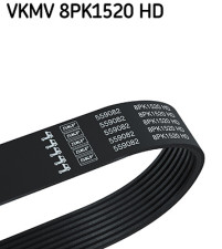 VKMV 8PK1520 HD Ozubený klinový remeň SKF