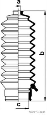 J4104001 Manżeta riadenia - opravná sada HERTH+BUSS JAKOPARTS