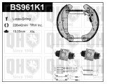 BS961K1 Sada brzdových čeľustí QUINTON HAZELL