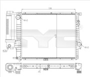 703-0010-R Chladič motora TYC