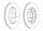 DDF2269C Brzdový kotúč MAXI KIT FERODO