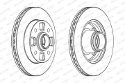 DDF868 Brzdový kotúč MAXI KIT FERODO