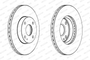 DDF975 Brzdový kotúč MAXI KIT FERODO