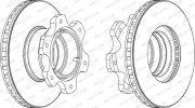 FCR208A Brzdový kotúč MAXI KIT FERODO