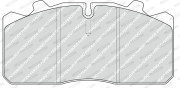 FCV1354 Sada brzdových platničiek kotúčovej brzdy MAXI KIT FERODO