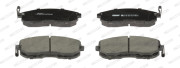 FDB1559 Sada brzdových platničiek kotúčovej brzdy MAXI KIT FERODO