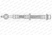 FHY2334 Brzdová hadica FERODO