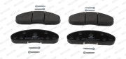 FVR627 Sada brzdových platničiek kotúčovej brzdy MAXI KIT FERODO