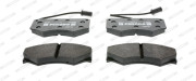 FVR709 Sada brzdových platničiek kotúčovej brzdy MAXI KIT FERODO
