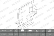 K19486.2-F3672 Sada brzd. obloż., Bubn. brzda MAXI KIT FERODO