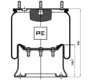 084.040-71A Mech pneumatického prużenia PE Automotive