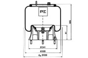 084.103-72A Mech pneumatického prużenia PE Automotive