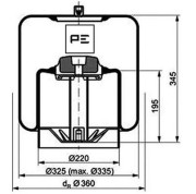 084.115-72A Mech pneumatického prużenia PE Automotive