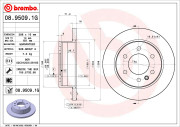 KT 10 028 Sada bŕzd, Kotúčová brzda BREMBO XTRA LINE, DIRECTIONAL BRAKE PADS BREMBO