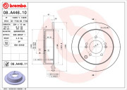 08.A446.11 Brzdový kotúč COATED DISC LINE BREMBO