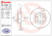 08.A456.11 Brzdový kotúč COATED DISC LINE BREMBO