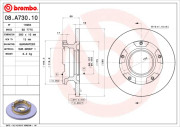 08.A730.10 Brzdový kotúč PRIME LINE BREMBO