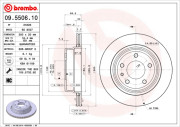 09.5506.10 Brzdový kotúč PRIME LINE BREMBO