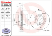 09.5566.10 Brzdový kotúč PRIME LINE BREMBO