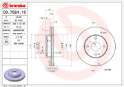 09.7824.10 Brzdový kotúč PRIME LINE BREMBO